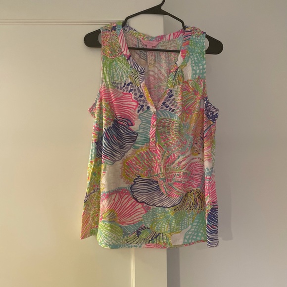 Lilly Pulitzer Essie Top - Picture 1 of 1